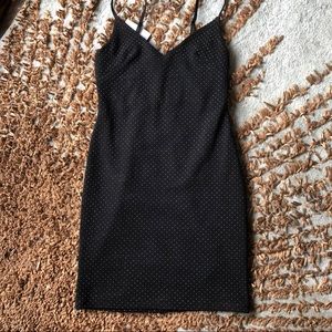 Topshop Polka Dot Bodycon